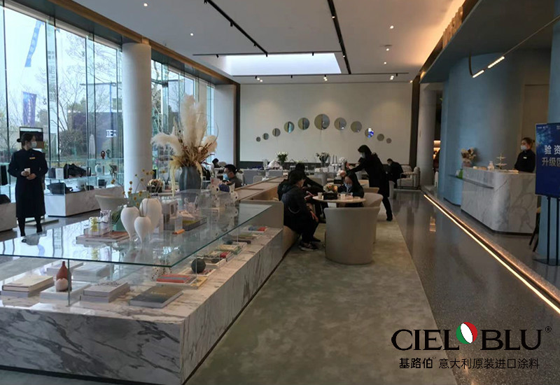 锦绣时光，优雅和鸣 | CIELOBLU基路伯艺术涂料750㎡实景案例品鉴(图13)